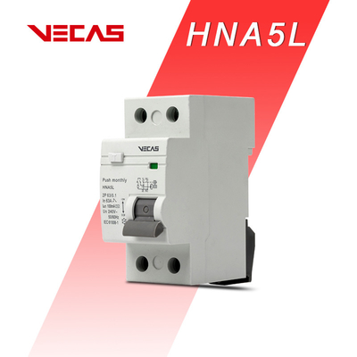 VECAS Electrical Minia Circuit Breaker with Leakage Protection 2P 4P Air Switch with Leakage Protection Circuit Breaker 30mA