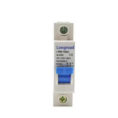High Quality Electric Low Voltage Miniature Circuit Breaker LRB8-63-2P DC Mini Circuit Breaker 4ka 2p Mcb