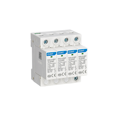 Chint Surge Protection Device NXU-I+II Series 385V 25KA 1P 1P+N Single Phase Surge Protective Device Max SPD 1.5mm™; &amp;#178;