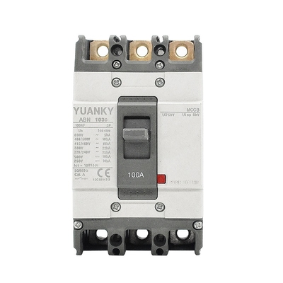 случай отлитый в форму автоматом защити цепи 800amp 500V/690V 2P 3P 4P MCCB расклассифицировал напряжение тока 50/60Hz расклассифицировал частоту